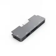 7-in-1 USB-C Docking Station Adapter With USB 3.0/Type-C PD Port/Type-C Data Transmission/4K HD Video Ouput/3.5mm Audio Jack/Memory Card Readers