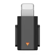 For Mic Mini Mobile Phone Adapter Connect to an for Interface Mobile Phone Device for Mic Mini Accessories Black