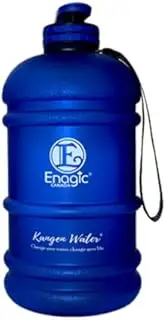 Compatible/Replacement for Enagic Kangen Leveluk Sports Water Bottle Half Gallon Blue
