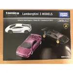 【幫長選物所】日版／TOMICA SHOP／多美盒組／藍寶堅尼盒組／LAMBORGHINI３MODELS／限定盒組