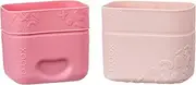 b.box Silicone Snack Cups, Berry