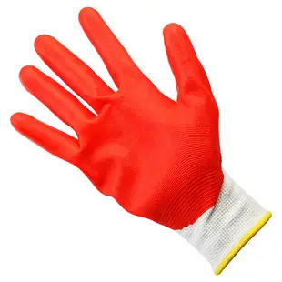 手套浸膠耐磨防水防滑加厚勞保手套防扎防切割棉線涂掌手套工業