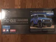 Tamiya 1/10 RC '90 Land Rover Defender 90 CC-02 4WD w/ Motor, ESC & LED #47478A