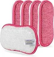 Kitchen Dish Sponge Scrubber Non Scratch, Dishcloth No Odor Reusable Washable Multipurpose Scrub Pads Sponges Heavy Duty for Dawn Dish Soap Cleaning of Sink Pans
