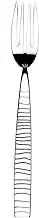 Mepra AZC10261121 Table Fish Fork Tigre, Stainless Steel