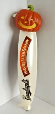 Leinenkugel's Harvest Patch Shandy Pumpkin Head Canoe Tap Handle New