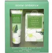 Aroma Ambiance Floral Garden Hand Cream & Soap Duo Gardenia