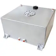 Aeroflow Aluminium 15 Gallon (57L) Fuel Cell with Flat Bottom & Fuel Sender, AF85-2151AS