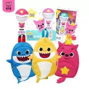Pinkfong Pinkpong Magic Singing Microphone + Baby Shark Bag Baby Toy X-Mas Gifts