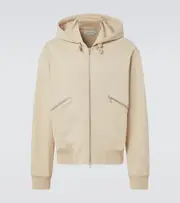 [Dries Van Noten] Dries Van Noten Cotton hoodie AU 87 beige