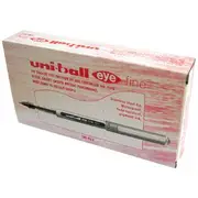 Uni-Ball Eye Fine Rollerball Pens Red 12 Pack