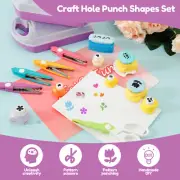 Kids DIY Puncher Craft Set Creative Craft Scissors Punch Set Craft bemZI