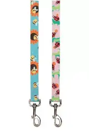 Zack & Zoey Flutter Bugs Dog Leash Lead Leads Pet Nylon Lady Bug Bumble Bee