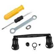 Fishing Reel Handle Baitcasting Reel Handle Wheelbase 95mm Lock Plate Included