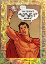 Warlord of Mars - Gold Refractor Comic Panel WCP-20 10/38 SC
