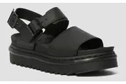 Dr. Martens Womens Voss Sandals Doc Martins Dr Adjustable Summer - Black - UK 6