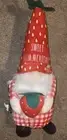 Rae Dunn “Sweet Summer” PLUSH WEIGHTED DOOR STOP Strawberry 16"h NEW W/TAGS