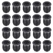 50Pcs Threaded Inserts, M10-1.5x20 Nut Threaded Inserts for Wood Working Tool
