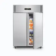 Bromic Refrigeration Bromic Upright Storage Freezer Gastronom Stainless Steel 1300L UF1300SDF - Commercial Upright Freezers (BR-3735194) - 3735194-NR-BR