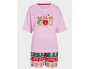 Peter Alexander Women’s Gingerbread Shortie PJ Set - Size XXS & S - BNWT