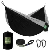 OLALACOZY Camping Hammock,Camping Essentials,Lightweight Portable Double & Singl