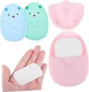 Travel Toiletries Kit Pcs Paper Soap Sheets Mini Travel Soap Strips Multi for Hiking