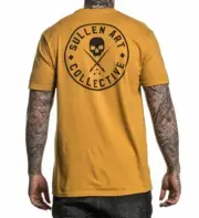 Sullen Clothing EVER MUSTARD PREMIUM Mens tee Art Collective tattoo