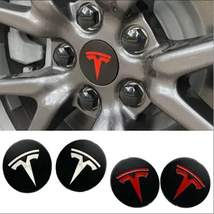 Ｍ【現貨】特斯拉Tesla Model 3 Model X Model S 汽車 輪轂蓋 鋁合金 中心蓋 輪圈蓋 裝飾帽