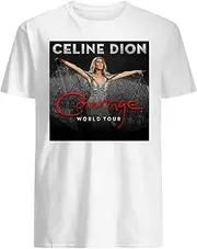 [keoStore] Celine Dion Courage World Tour T-Shirt