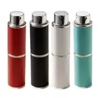 Refillable Perfume Bottle Atomizer Leather Cosmetic Containers Men