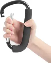Stroller Hooks, 6.3" Large Stroller Clip, Stroller Hooks for Hanging Bags and...