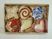 Set of 6 New in Box COOKIE CUTTERS