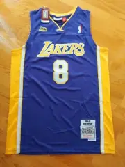 Basketball Jersey #8 LAL Purple Bryant Size S