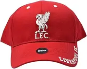 [Liverpool FC] Unisex Adult Mass Frost Snapback Cap (UK Size: One Size) (Red/White)