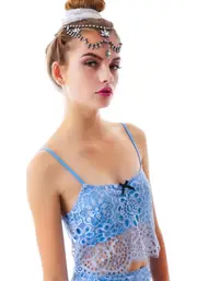 [For Love & Lemons] Holly Crop Top