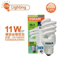 在飛比找Yahoo!奇摩拍賣優惠-[喜萬年] OSRAM歐司朗 TWIST 11W 220V 