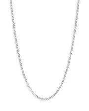 John Hardy Sterling Silver Curb Chain Necklace 2.1mm, 22