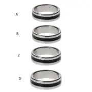 Stress Reliever Access Stress Relief Sand Blast Magic Rings for Women Men Kit