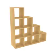 Lugna 1424 x 1424 x 390mm Sand 1-2-3-4 Step Cube Unit