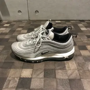 Nike Air Max 97 銀色 黒勾 二手