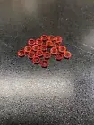 M3 Aluminum Alloy Countersunk Washer RED 20pc