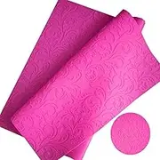 Xidmold 23 x15in Silicone Imprint Mat Baking Mold, Flower Cake Embosser Lace Mat Fondant Impression Press Mold Decorating Tool, Sugar Craft Icing Candy Moulds Craft Embossing Pad