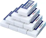 M&G 30 Pack Large Erasers Pencil Erasers, 4B White Rubber Eraser Rectangular Bulk for Kids School Students Office, Art Erasers for Drawing