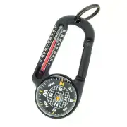 TempaComp - Ball Compass and Thermometer Carabiner | Hiking Backpacking and C...