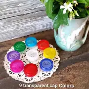50 Reusable Plastic Tiny JARS High Quality Fast Ship container Polypro USA NEW