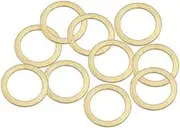 Aeroflow Brass Crush Washer Metric M20 20mm Id Suit M20 Thread 10 Pac - AF181-20