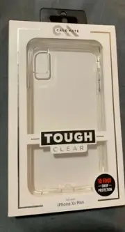 New Case-Mate Tough 10 Foot Drop Protection Clear Case for iPhone XS Max (6.5")