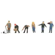 Bachmann 36-412 OO Gauge Modern Farming/Farmer Figures