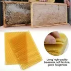 5pcs Yellow Beeswax Honeycomb Foundation Bee Hive Wax Frames Beekeeping Sheet