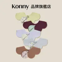 在飛比找蝦皮商城優惠-韓國Konny 雙面雙色口水巾 嬰幼兒360度旋轉花瓣抑菌口